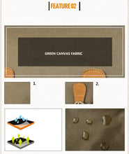 Cargar imagen en el visor de la galería, BRISTOL – Mochila fotográfica vintage de lona y cuero impermeable