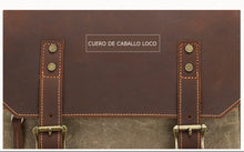 Charger l'image dans la galerie, Sac à dos pour appareil photo numérique | Cuir et toile