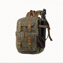 Cargar imagen en el visor de la galería, Mochila cámara fotográfica Nikon Canon/DSLR | Resistente al agua