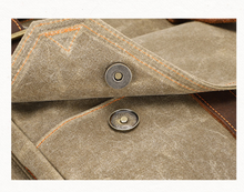 Charger l'image dans la galerie, Sac à dos pour appareil photo numérique | Cuir et toile