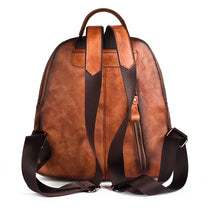 Cargar imagen en el visor de la galería, MALMO | Mochila Cuero Genuino | 4 colores