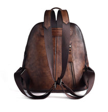 Cargar imagen en el visor de la galería, MALMO | Mochila Cuero Genuino | 4 colores