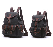 Charger l'image dans la galerie, Strasbourg - Sac à dos scolaire en toile imperméable pour ordinateur portable - 5 couleurs