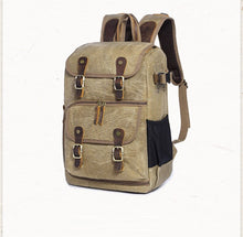 Cargar imagen en el visor de la galería, Mochila cámara fotográfica Nikon Canon/DSLR | Resistente al agua