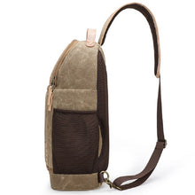 Charger l'image dans la galerie, Picasso - Sac bandoulière en toile et cuir pour appareil photo reflex - 3 couleurs