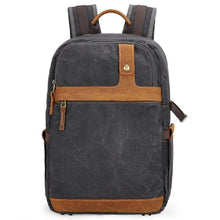 Cargar imagen en el visor de la galería, Mochila para cámara de fotos SLR y objetivos | Vintage Resistente al agua