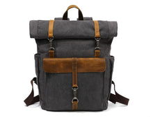 Charger l'image dans la galerie, Bruxelles | Sac à dos rétro Roll up | 5 coloris