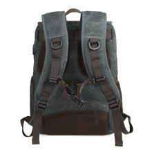Charger l'image dans la galerie, Sac à dos pour appareil photo | Cuir résistant à l'eau