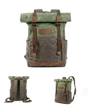 Charger l'image dans la galerie, EDINBURGH - Sac à dos rétro décontracté pour étudiants - 4 couleurs