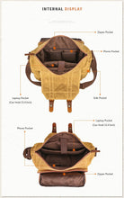 Charger l'image dans la galerie, GAND - Sac à bandoulière étanche pour appareil photo et vidéo pour Nikon Canon Sony