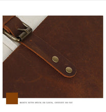 Charger l'image dans la galerie, Brugge - Sac à dos  en cuir et toile pour femme - 4 couleurs