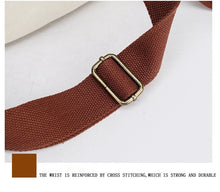 Charger l'image dans la galerie, Brugge - Sac à dos  en cuir et toile pour femme - 4 couleurs