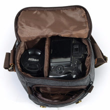 Cargar imagen en el visor de la galería, Mochila Bandolera para cámara de fotos Canon, Nikon, Sony, Olympus