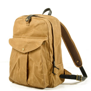 DOVER – Mochila vintage de lona y cuero encerado – 5 colores