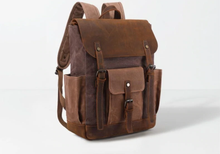 Cargar imagen en el visor de la galería, ITALY | Mochila de Cuero vintage | 4 colores
