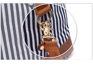 JEANNE | Nouvelle valise de voyage en cuir et toile | Style informel