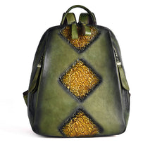 Cargar imagen en el visor de la galería, MALMO | Mochila Cuero Genuino | 4 colores
