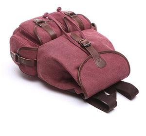 Strasbourg - Sac à dos scolaire en toile imperméable pour ordinateur portable - 5 couleurs