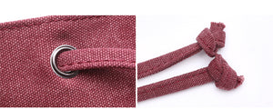 Strasbourg - Sac à dos scolaire en toile imperméable pour ordinateur portable - 5 couleurs