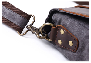 WASHINGTON | Sac pour ordinateur portable en cuir et toile | 4 couleurs