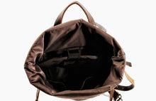 Charger l&#39;image dans la galerie, BRAVEHEARTH | Sac à dos en cuir et toile | 3 couleurs
