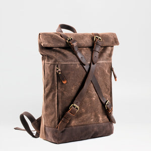 BRAVEHEARTH | Sac à dos en cuir et toile | 3 couleurs