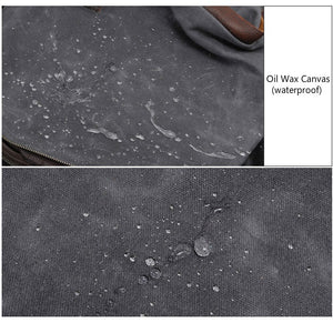 WATERLOO - Bandolera de lona para cámara fotográfica SLR resistente al agua para Sony Nikon Canon