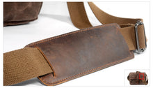 Cargar imagen en el visor de la galería, WATERLOO - Bandolera de lona para cámara fotográfica SLR resistente al agua para Sony Nikon Canon
