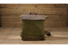 Charger l&#39;image dans la galerie, RAGNAR | Sac à dos en toile et cuir | 4 coloris
