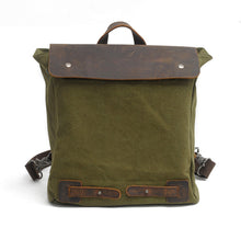 Charger l&#39;image dans la galerie, RAGNAR | Sac à dos en toile et cuir | 4 coloris
