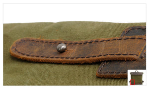 RAGNAR | Sac à dos en toile et cuir | 4 coloris