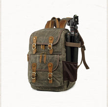 Cargar imagen en el visor de la galería, Mochila cámara fotográfica Nikon Canon/DSLR | Resistente al agua
