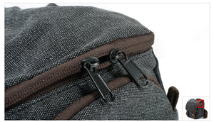 Mochila Bandolera para cámara de fotos Canon, Nikon, Sony, Olympus