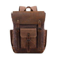 Cargar imagen en el visor de la galería, ITALY | Mochila de Cuero vintage | 4 colores
