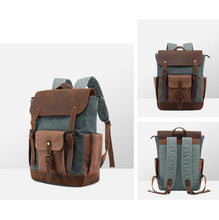 Cargar imagen en el visor de la galería, ITALY | Mochila de Cuero vintage | 4 colores
