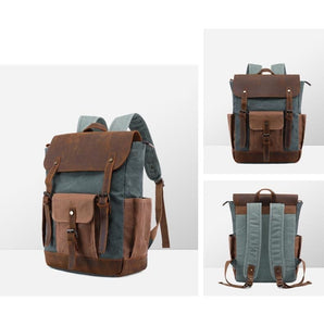 ITALY | Mochila de Cuero vintage | 4 colores