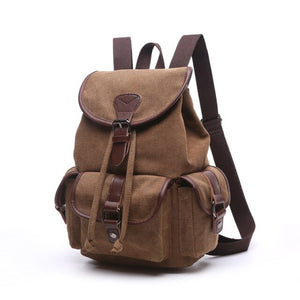 Strasbourg - Sac à dos scolaire en toile imperméable pour ordinateur portable - 5 couleurs
