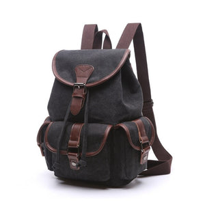Strasbourg - Sac à dos scolaire en toile imperméable pour ordinateur portable - 5 couleurs