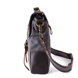 WASHINGTON | Sac pour ordinateur portable en cuir et toile | 4 couleurs