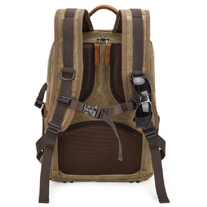 Mochila para cámara de fotos SLR y objetivos | Vintage Resistente al agua