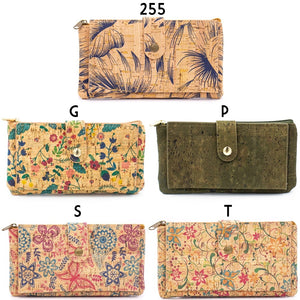 NAIMA | Portefeuille en liège naturel avec porte-cartes