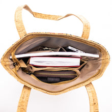 Cargar imagen en el visor de la galería, LASGA | Bolso de corcho natural shopping

