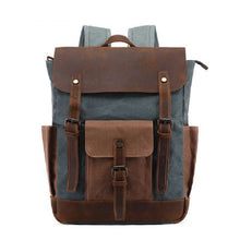 Cargar imagen en el visor de la galería, ITALY | Mochila de Cuero vintage | 4 colores
