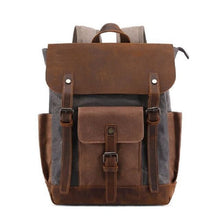 Cargar imagen en el visor de la galería, ITALY | Mochila de Cuero vintage | 4 colores
