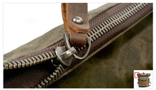 Charger l&#39;image dans la galerie, NOMAD | Sac à dos de voyage en cuir et toile cirée | 4 coloris
