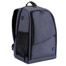 Cargar imagen en el visor de la galería, URBAN COLLECTION - MARSEILLE - Mochila para cámara digital con cargador exterior Nikon, Canon, Lens

