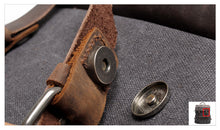 Cargar imagen en el visor de la galería, MESSENGER | Mochila para diario de cuero y lona | 5 colores
