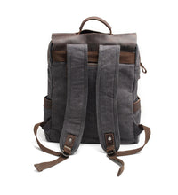 Cargar imagen en el visor de la galería, MESSENGER | Mochila para diario de cuero y lona | 5 colores
