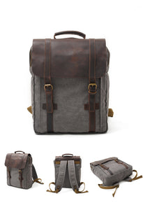 BERLIN | Mochila vintage de cuero | 4 colores
