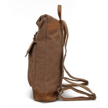 Cargar imagen en el visor de la galería, OSLO | Mochila de lona y cuero | 4 colores
